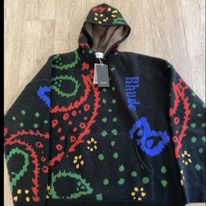 Rhude Knit Hoodie